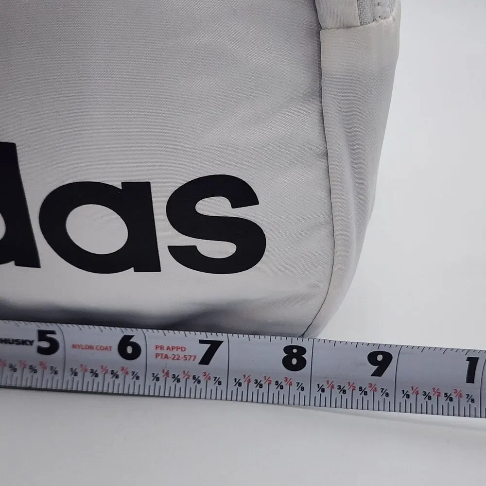 Adidas Unisex Core Polyester Mini Backpack - White‎ Jersey/Black